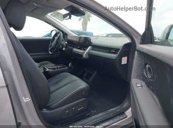 7YAKR4DAXSY003574 2025 HYUNDAI IONIQ 5 Gray Սալոնի դիմացի տեսք