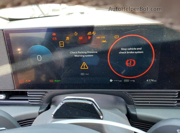 7YAKRDDC5TY049087 2026 HYUNDAI IONIQ Blue Widok zestawu wskaźników