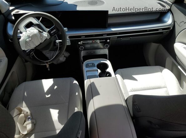 7YAMTFS3XTY003005 2026 HYUNDAI IONIQ White Vista del salpicadero