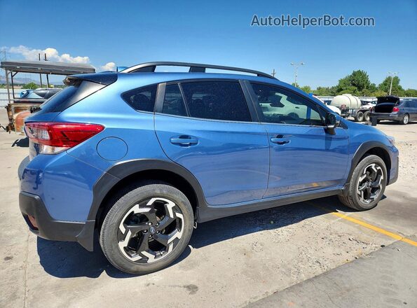 JF2GTHMC5PH282139 2023 SUBARU CROSSTREK Blue Передня права чверть