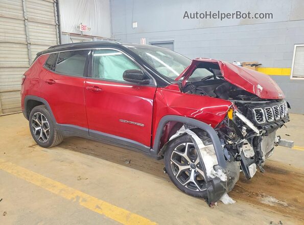 3C4NJDCN4ST552897 2025 JEEP COMPASS Red Front view