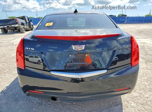 1G6AA5RA4G0107270 2016 CADILLAC ATS Black წინა სალონის ხედი