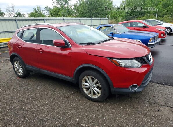 JN1BJ1CRXHW132622 2017 NISSAN ROGUE Red Առջևի աջ