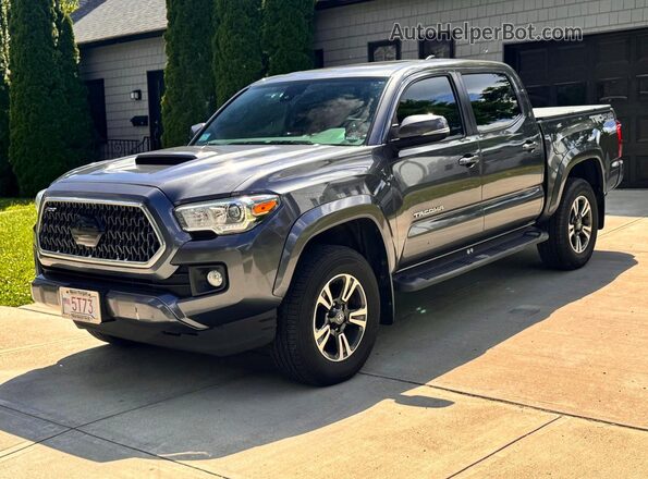 3TMCZ5ANXKM239629 2019 TOYOTA TACOMA Charcoal უკანა მარჯვენა