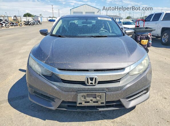 2HGFC2F56JH513008 2018 HONDA CIVIC Gray Vista trasera
