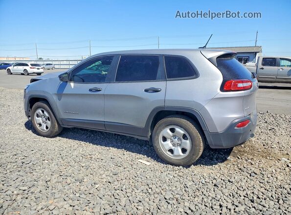 1C4PJMABXGW343490 2016 JEEP CHEROKEE Silver უკანა მარჯვენა
