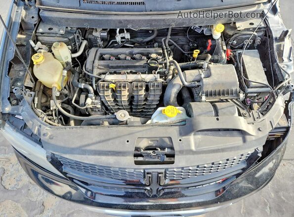 3C4PDCGB2GT199738 2016 DODGE JOURNEY Black Engine compartment view