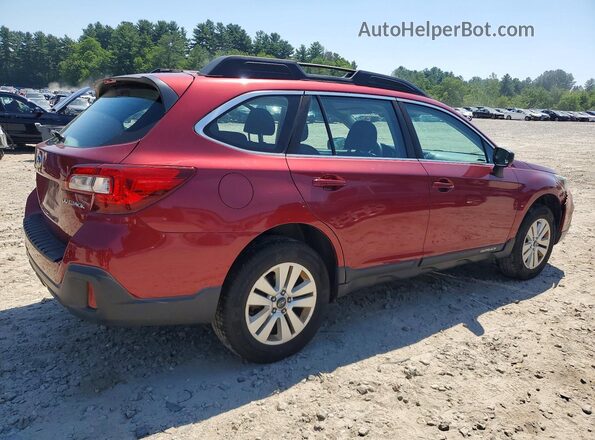 4S4BSABC7K3207031 2019 SUBARU OUTBACK Red Առջևի աջ