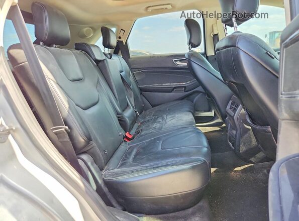 2FMPK4K93JBB67525 2018 FORD EDGE Silver Widok komory silnika