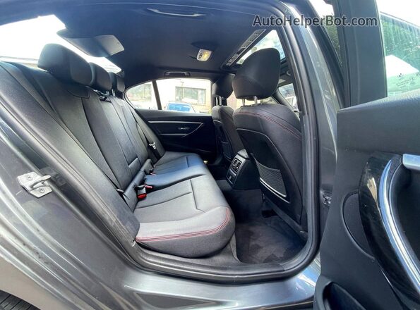 WBA8D9G58JNU71313 2018 BMW 3 SERIES Gray Հետևի տեսք