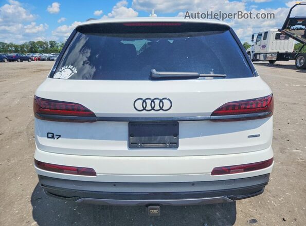 WA1VXAF75MD021012 2021 AUDI Q7 White Vista interior delantera
