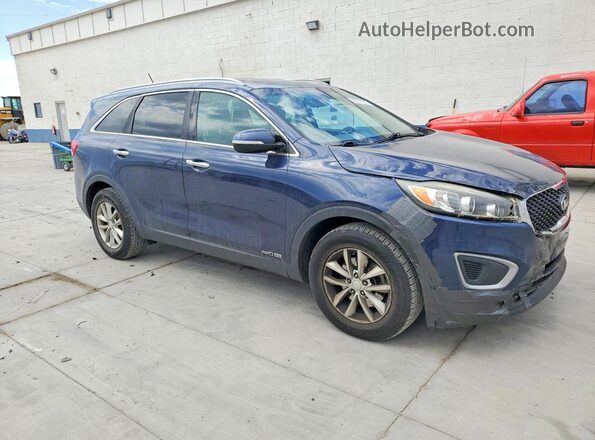 5XYPGDA57HG208250 2017 KIA SORENTO Blue Widok z przodu