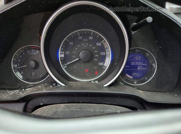 3HGGK5H59HM707713 2017 HONDA FIT Red Հետևի նստատեղերի տեսք