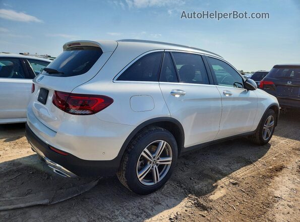 W1N0G8DB9MV265507 2021 MERCEDES-BENZ GLC-CLASS Белый Передняя правая четверть