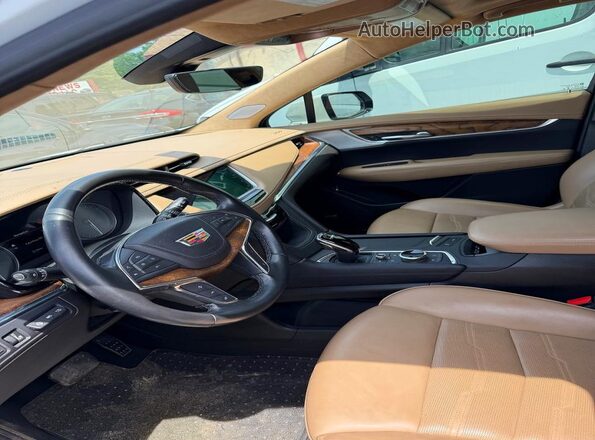 1GYKNERS5MZ182379 2021 CADILLAC XT5 White უკანა სავარძლების ხედი