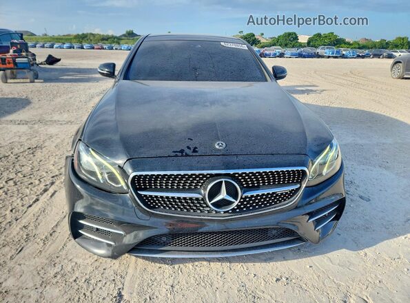 WDDZF6EB5JA489029 2018 MERCEDES-BENZ E-CLASS Black Вид ззаду