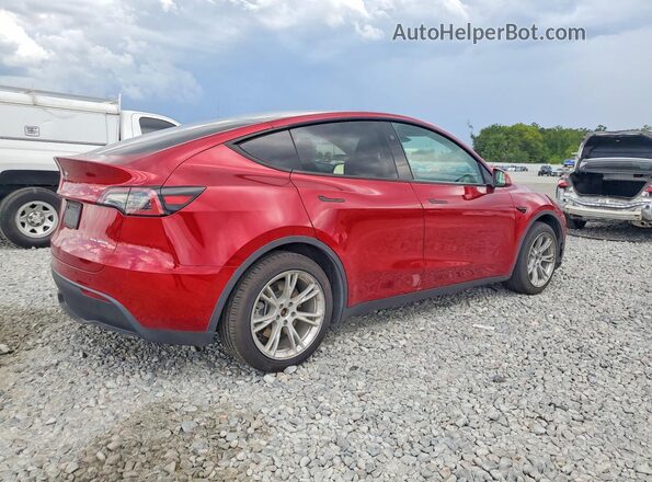 7SAYGDEE0RA233661 2024 TESLA MODEL Y Red Front right