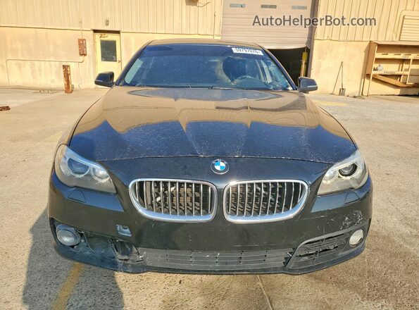 WBA5A5C50GG348287 2016 BMW 5 SERIES Черный Вид сзади
