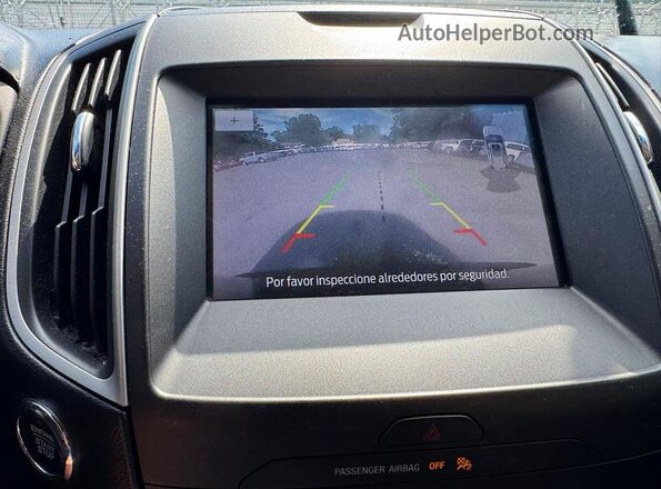 2FMPK4J9XLBA31266 2020 FORD EDGE Красный Вид подкапотного пространства