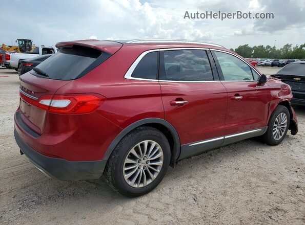 2LMPJ6KR6HBL16197 2017 LINCOLN MKX Red წინა მარჯვენა