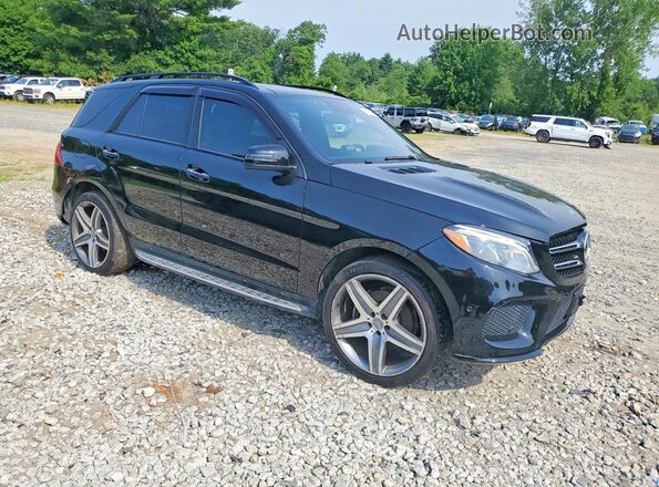 4JGDA5HB1JB110364 2018 MERCEDES-BENZ GLE Black Front view