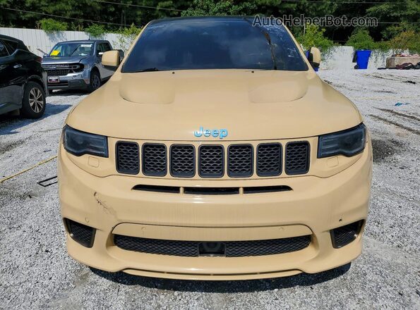 1C4RJFN93JC223597 2018 JEEP GRAND Gold Rear view
