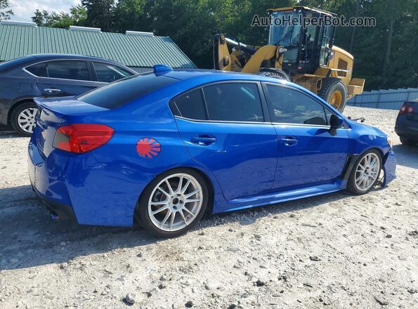 JF1VA1B6XG9828644 2016 SUBARU WRX Blue Przód prawy