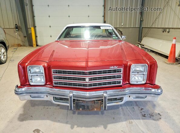 1H57V6B472739 1976 CHEVROLET MONTE CARLO Бордовый Вид сзади