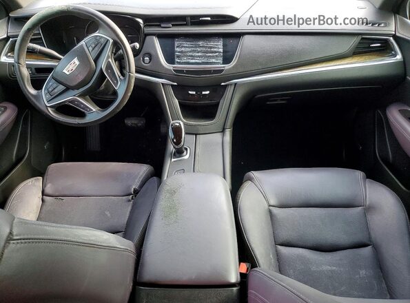 1GYKNCRS8HZ112031 2017 CADILLAC XT5 Black ხელსაწყოთა პანელის ხედი