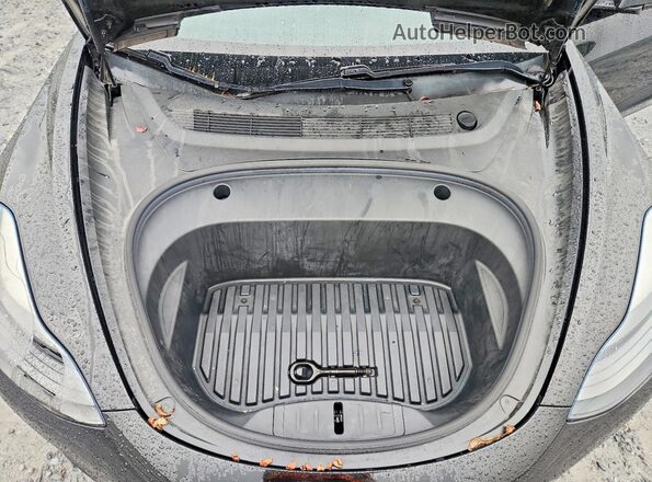 5YJ3E1EA2MF915994 2021 TESLA MODEL 3 Black Vista del compartimento del motor