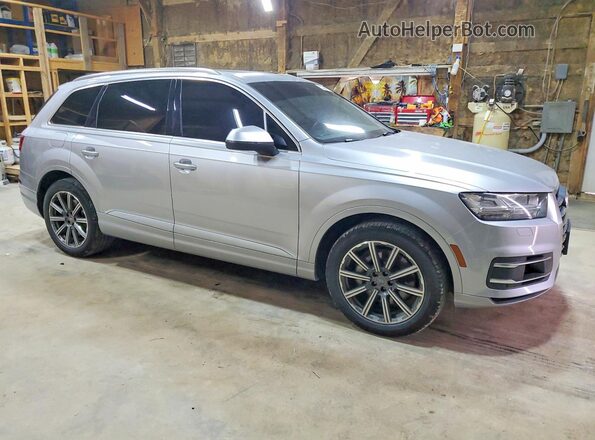 WA1LAAF72HD048604 2017 AUDI Q7 Silver Vista frontal