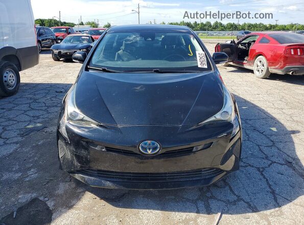 JTDKARFU3J3552208 2018 TOYOTA PRIUS Black Հետևի տեսք