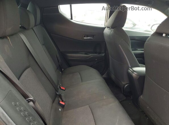 NMTKHMBX6JR007602 2018 TOYOTA C-HR Charcoal Widok wnętrza z tyłu