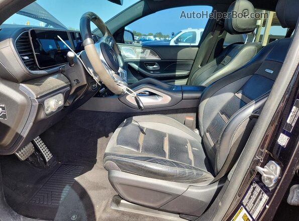 4JGFD6BB6MA403573 2021 MERCEDES-BENZ GLE-CLASS Black Widok deski rozdzielczej