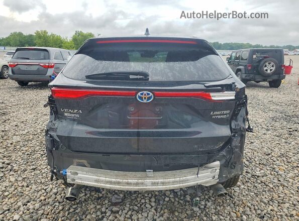 JTEAAAAH2MJ035792 2021 TOYOTA VENZA Black Вид салону спереду