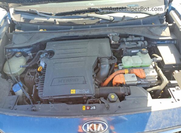 KNDCC3LC8J5161762 2018 KIA NIRO Синий Вид подкапотного пространства