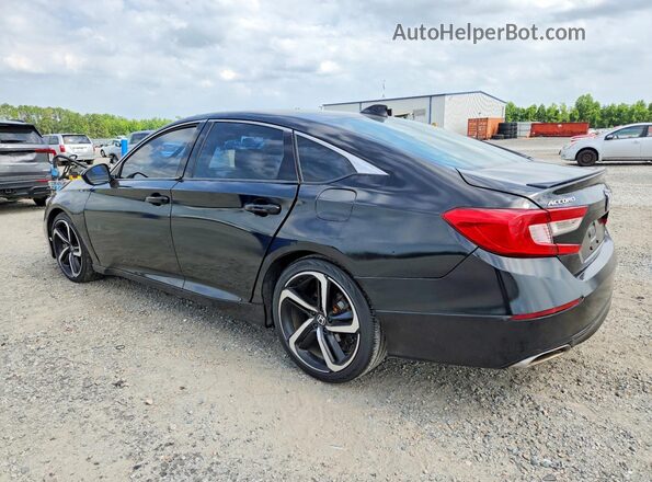 1HGCV1F32KA115560 2019 HONDA ACCORD Black Rear right