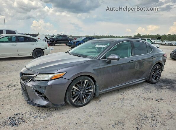 4T1B61HK5JU095311 2018 TOYOTA CAMRY Gray უკანა მარცხენა