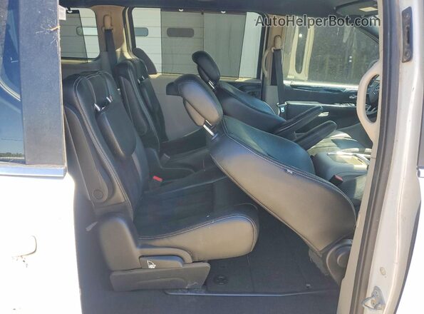 2C4RDGCG1HR625764 2017 DODGE GRAND White Widok komory silnika
