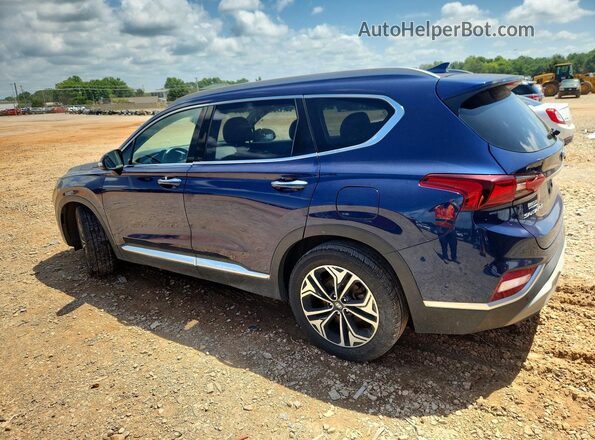 5NMS53AA9KH045976 2019 HYUNDAI SANTA Blue Հետևի աջ