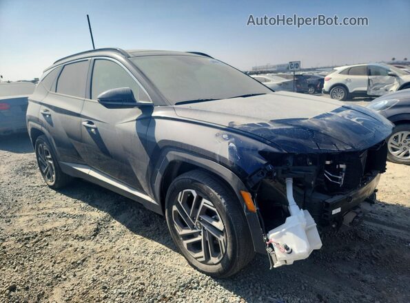 KM8JEDD11SU327014 2025 HYUNDAI TUCSON Blue Դիմացի տեսք