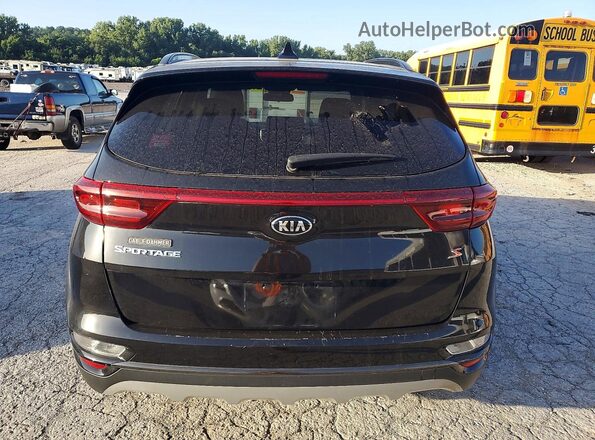 KNDP6CACXL7637545 2020 KIA SPORTAGE Black Սալոնի դիմացի տեսք
