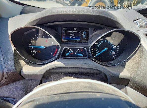 1FMCU9G9XGUB98336 2016 FORD ESCAPE Silver Vista del cuadro de instrumentos