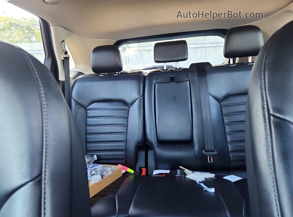 2FMPK4J97KBB57454 2019 FORD EDGE Gray Вид задньої частини салону
