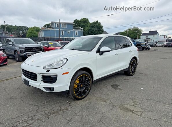 WP1AA2A21JKA02261 2018 PORSCHE CAYENNE White Հետևի աջ
