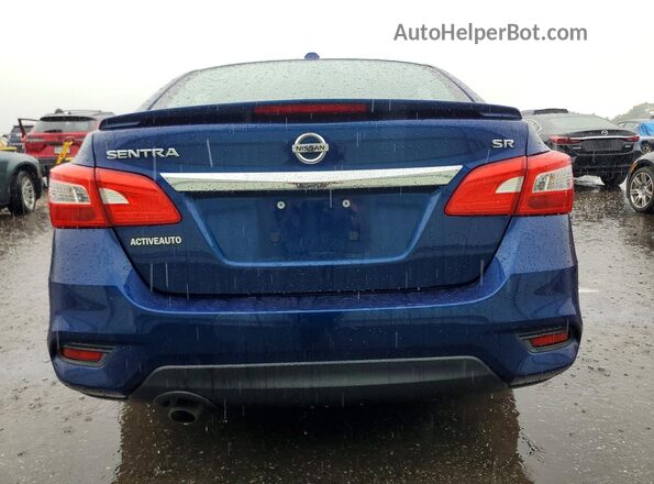 3N1AB7APXGY222597 2016 NISSAN SENTRA Blue Front interior view