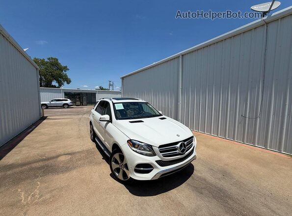 4JGDA5JB1HA938358 2017 MERCEDES-BENZ GLE-CLASS White Задня ліва чверть