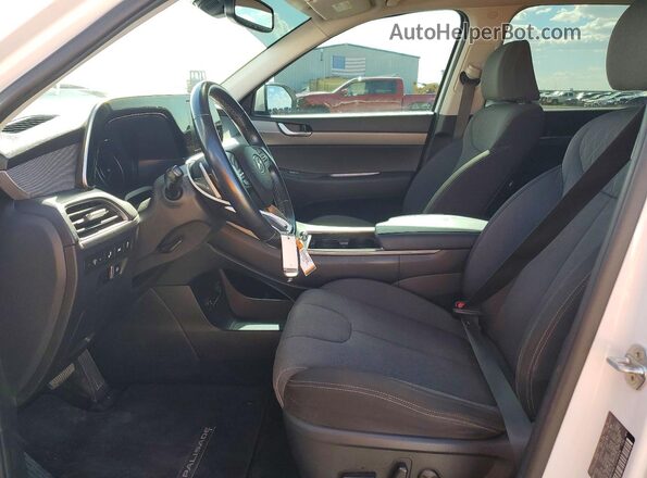 KM8R24HE7LU143626 2020 HYUNDAI PALISADE White წინა პანელის ხედი