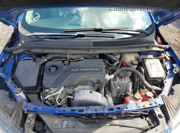 1G1RC6S56JU119538 2018 CHEVROLET VOLT Blue Вид підкапотного простору