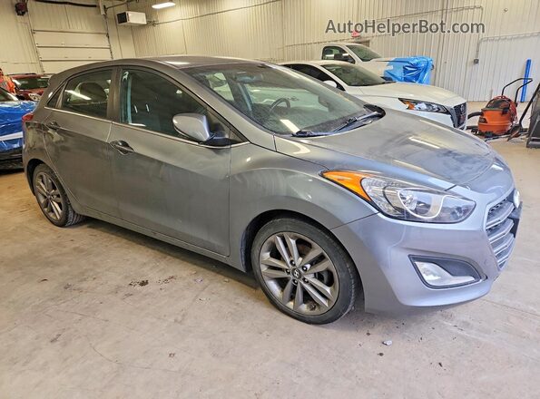 KMHD35LH5GU298602 2016 HYUNDAI ELANTRA Gray წინა მარჯვენა
